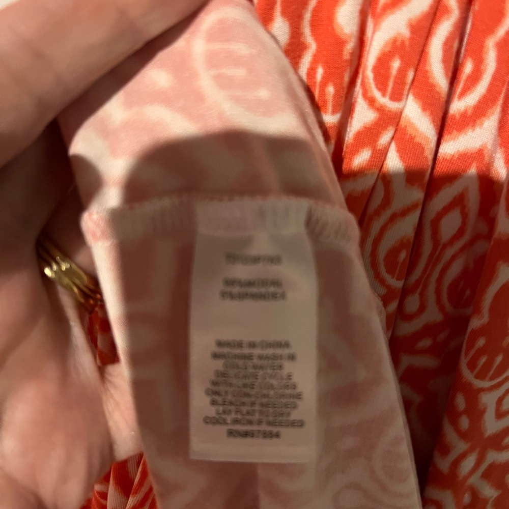 Lemon Tart Orange and Pink Dress